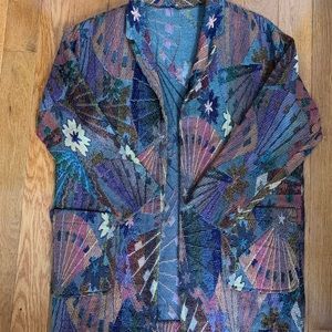 Jacquard 80s fan Blazer